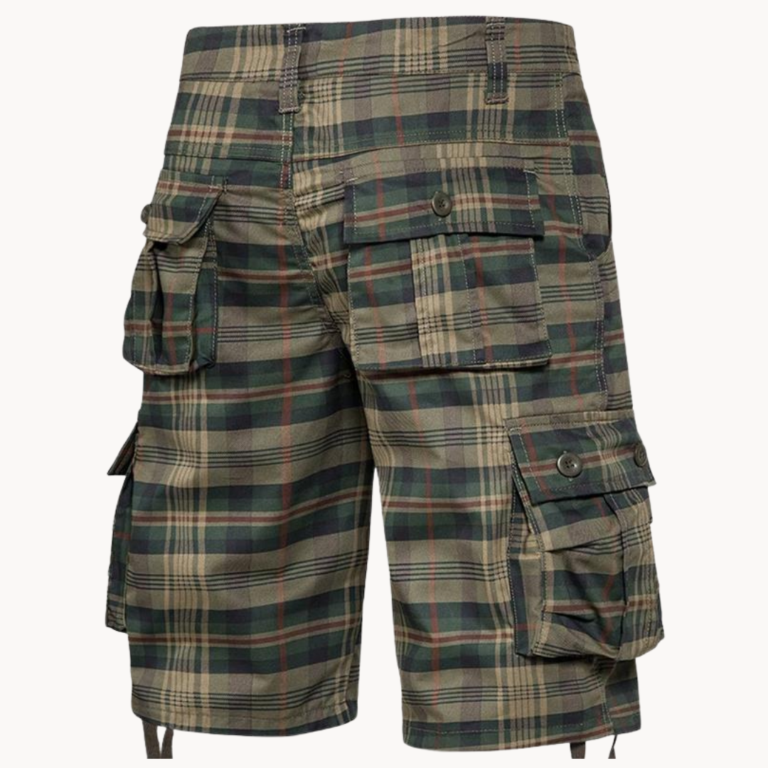 Plaid Cotton - Shorts