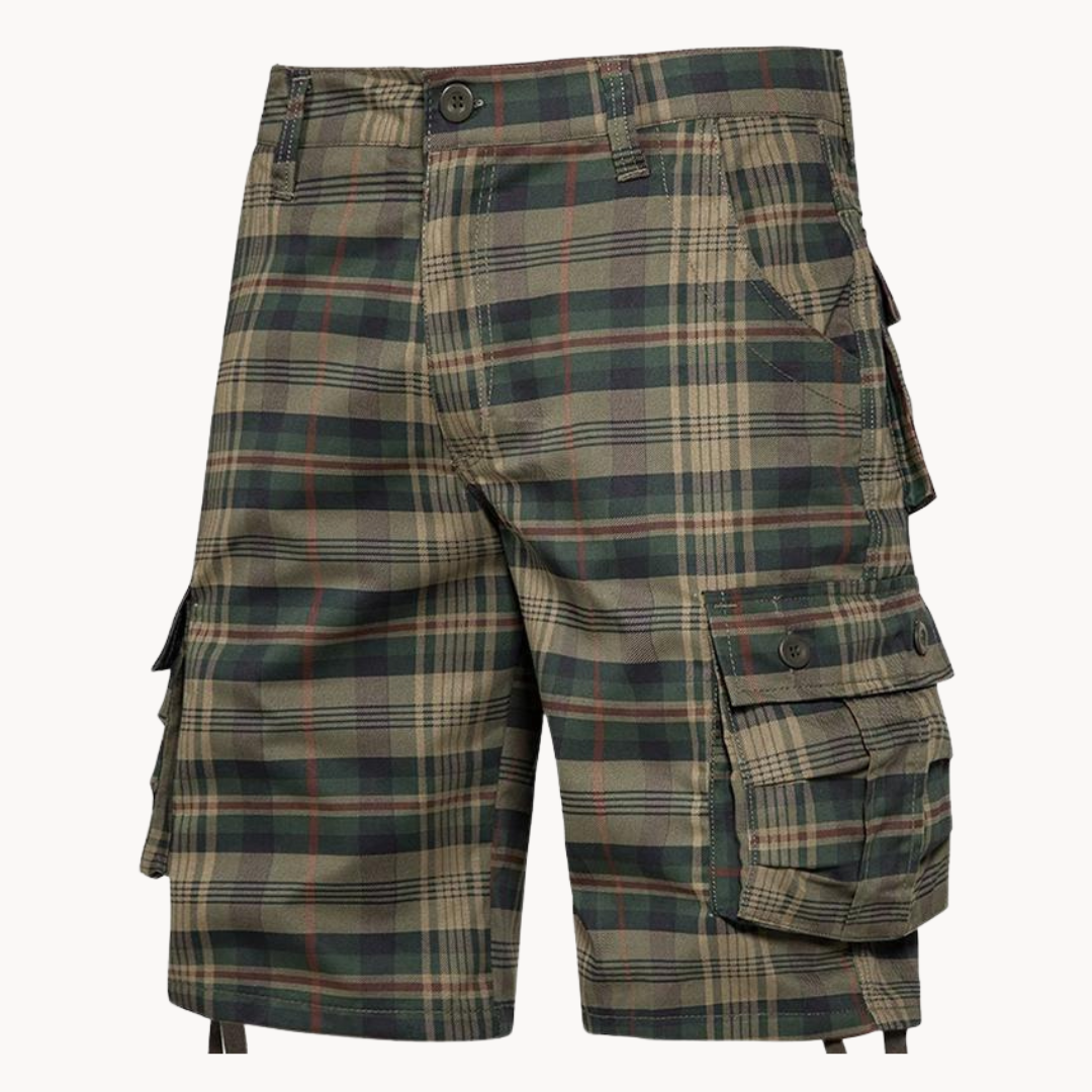 Plaid Cotton - Shorts