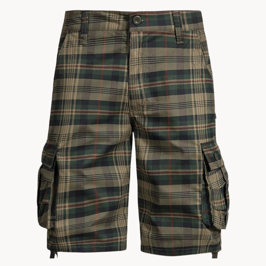 Plaid Cotton - Shorts