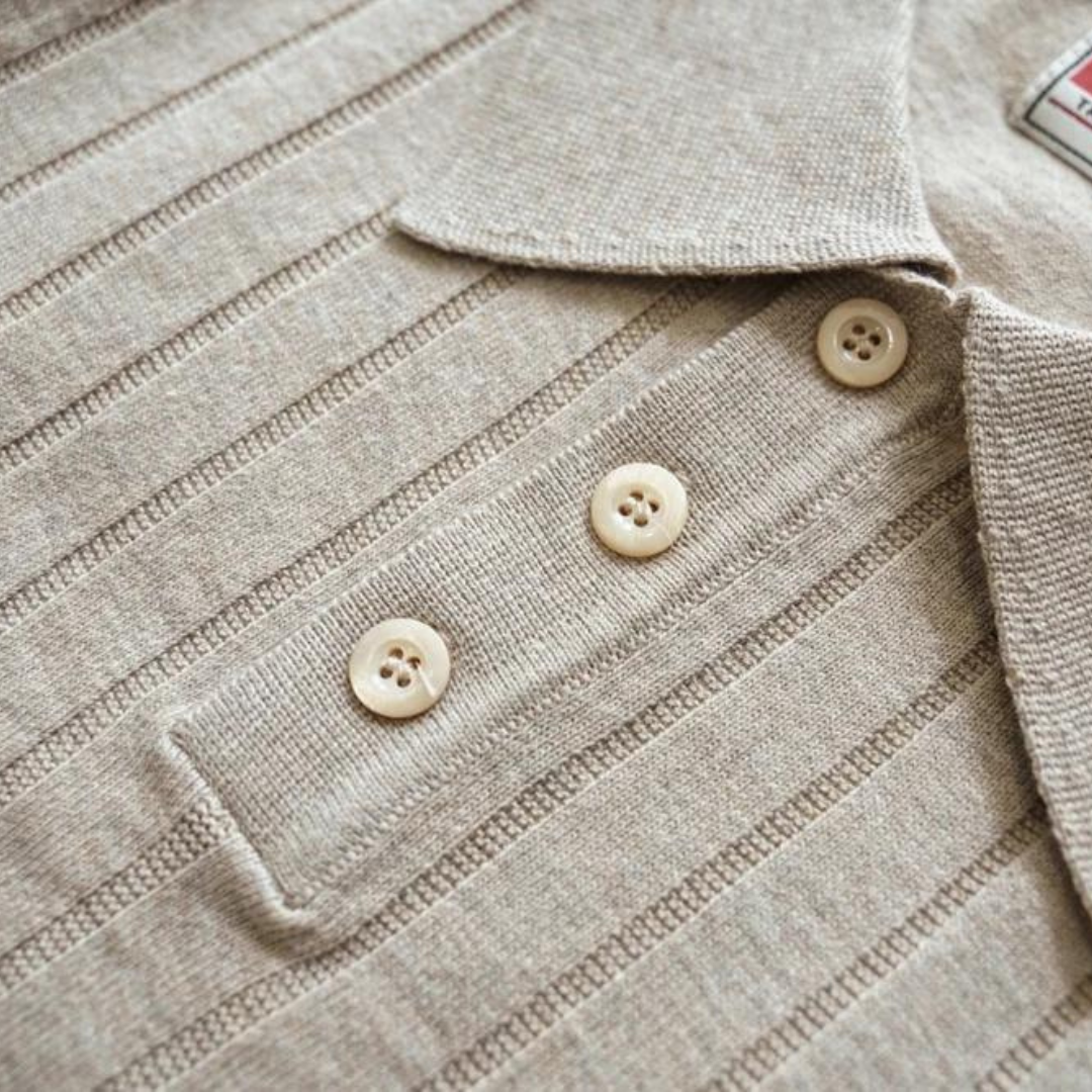 Langston Knit Polo - Polo Shirt