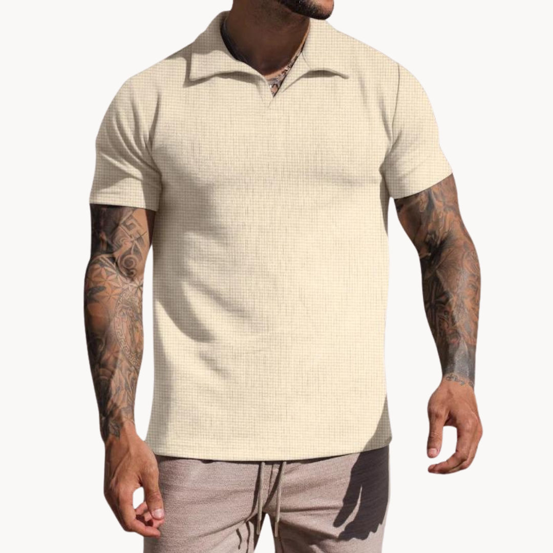 Refined Cotton Piqué Polo - T-Shirt