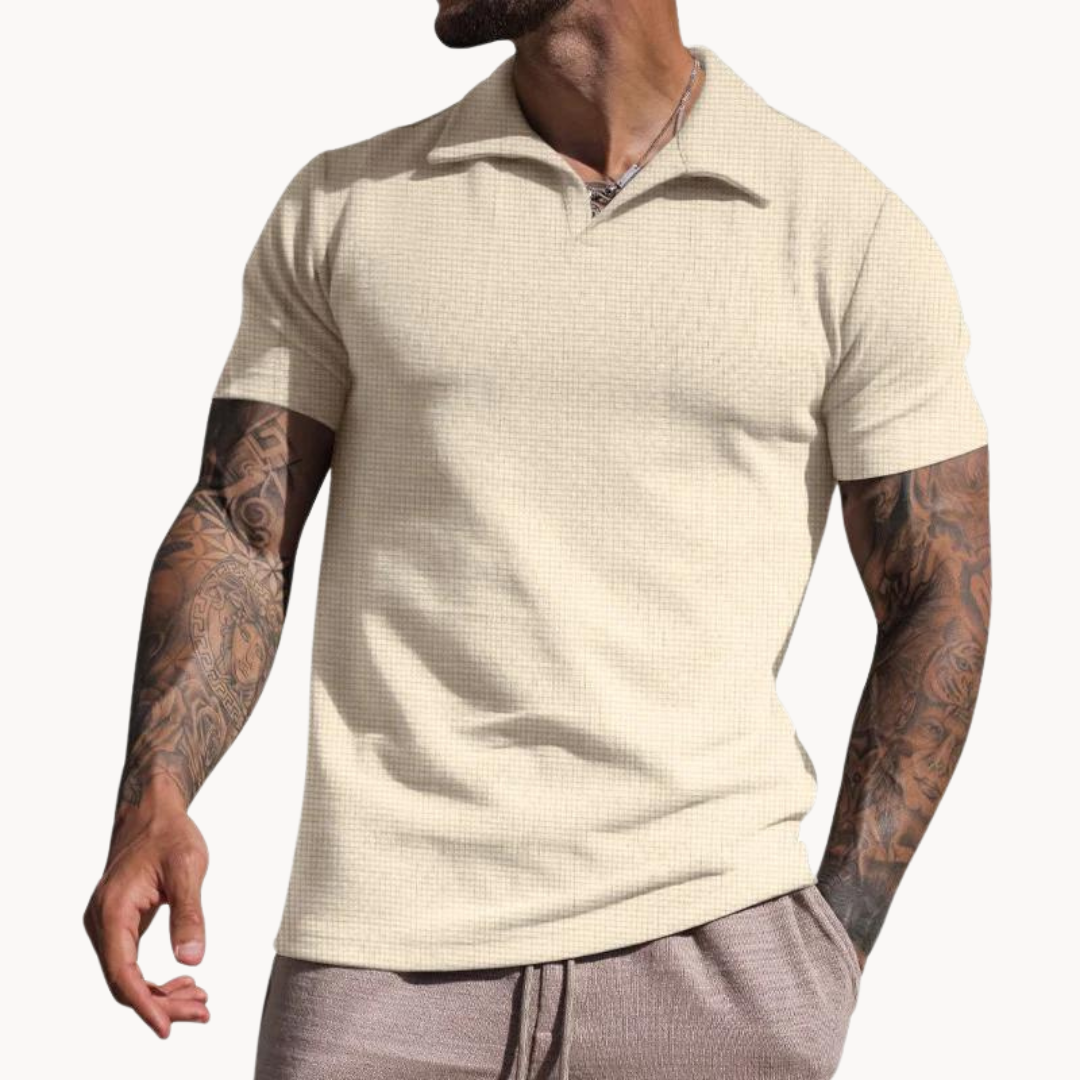 Refined Cotton Piqué Polo - T-Shirt