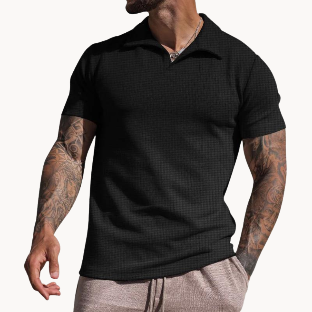 Refined Cotton Piqué Polo - T-Shirt