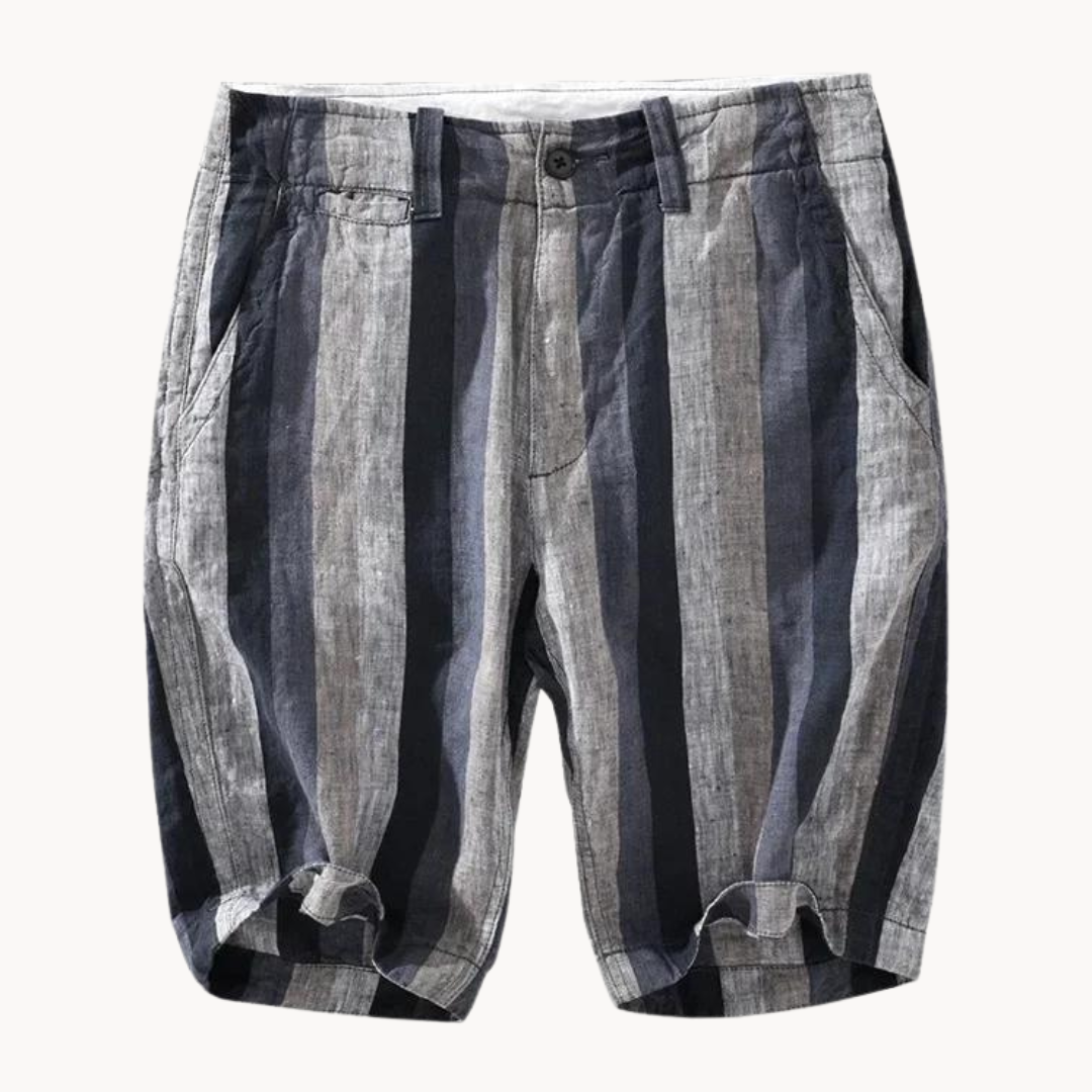 Corsica Linen High-Waist - Shorts