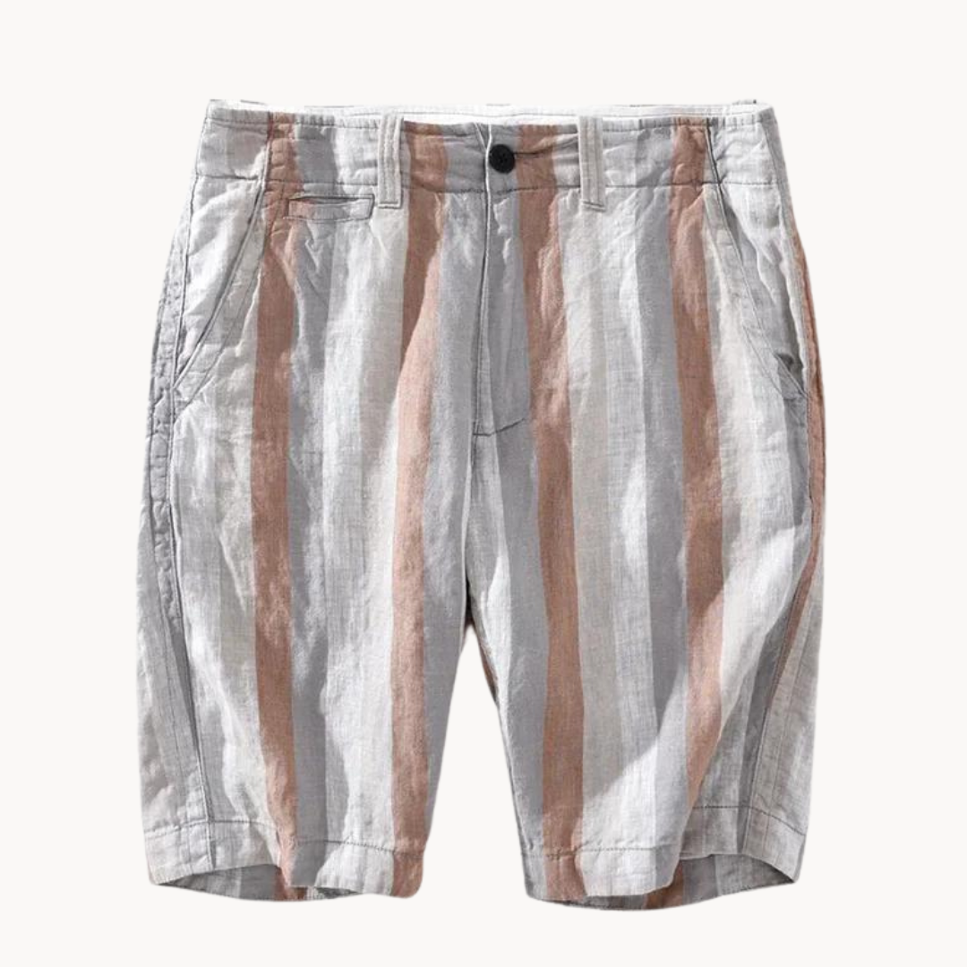 Corsica Linen High-Waist - Shorts