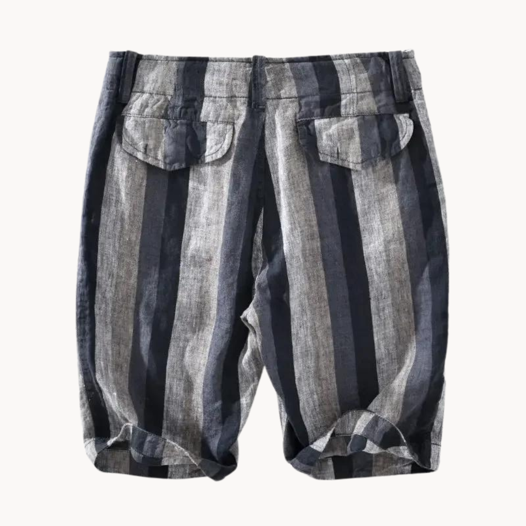 Corsica Linen High-Waist - Shorts