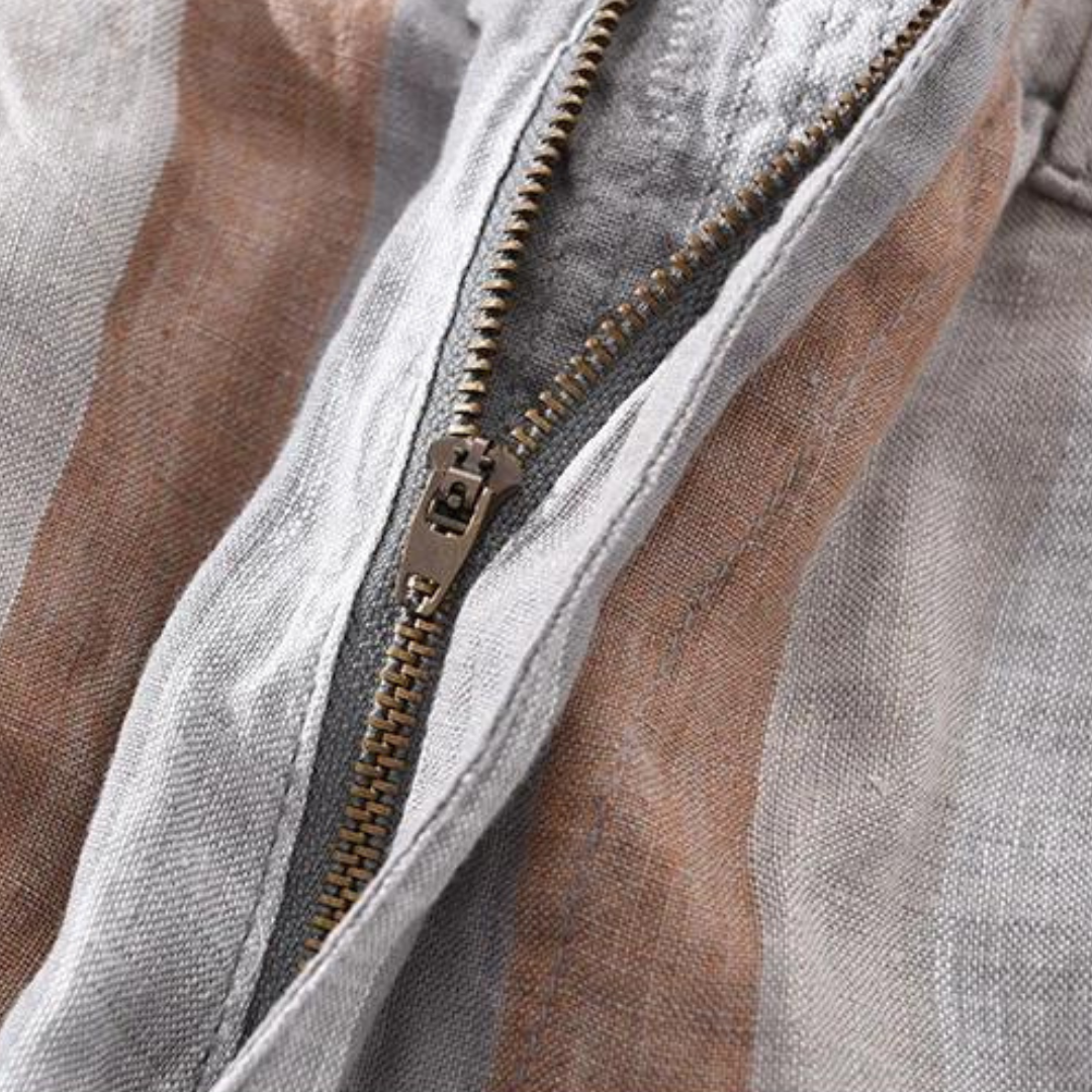 Corsica Linen High-Waist - Shorts