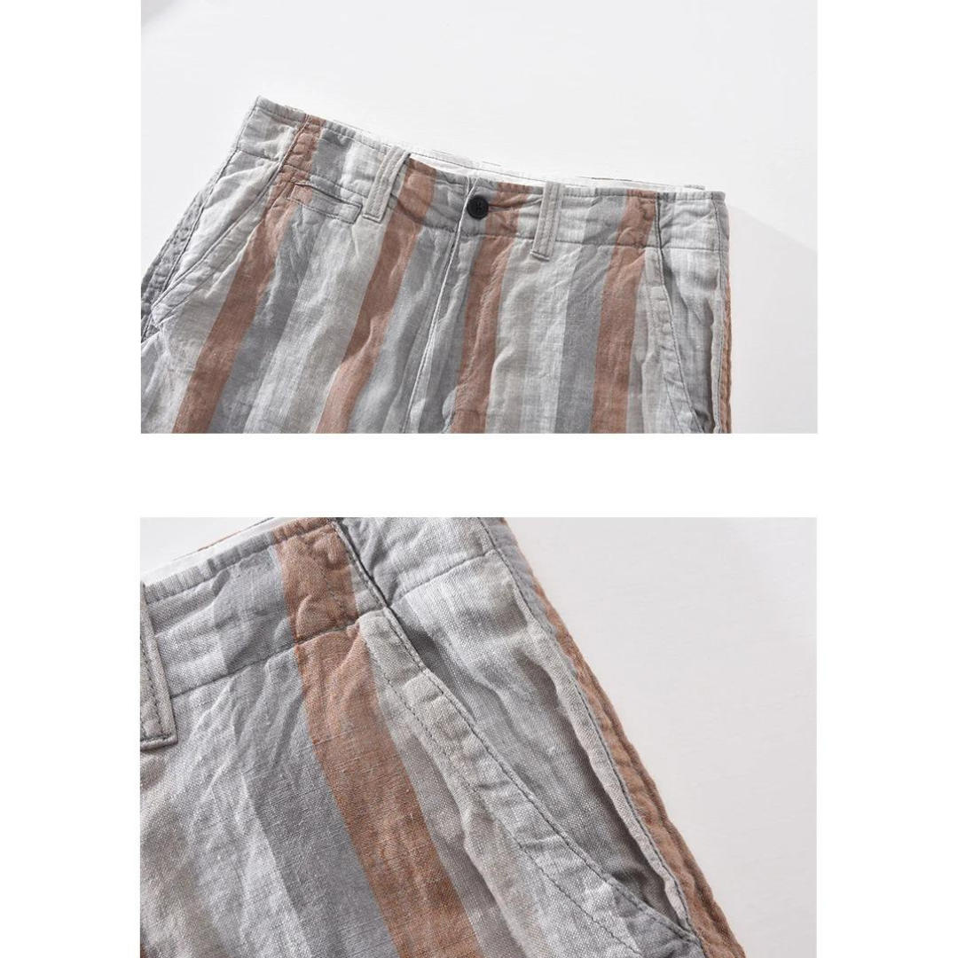 Corsica Linen High-Waist - Shorts