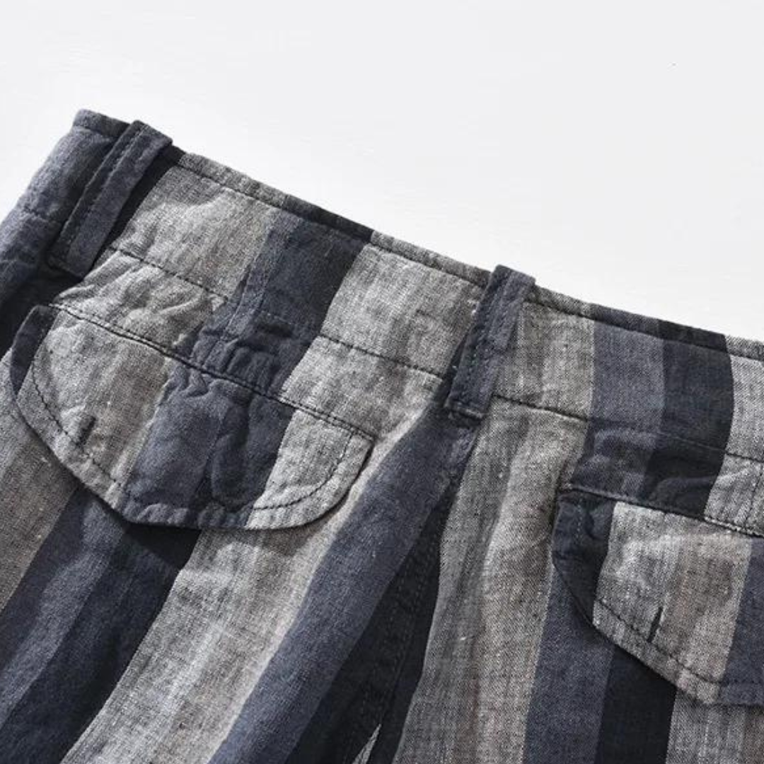 Corsica Linen High-Waist - Shorts