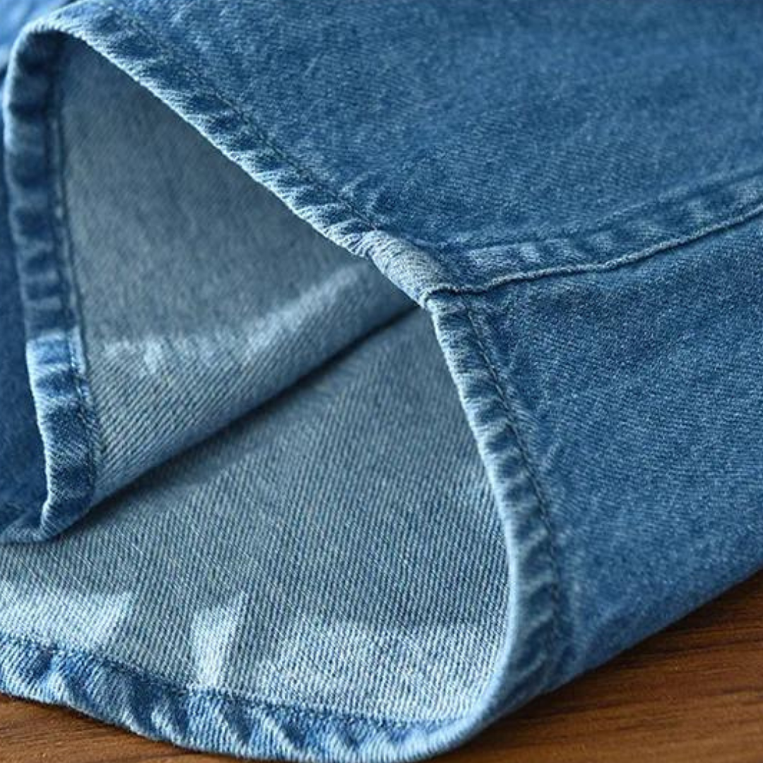 Denim Point Collar - Shirt