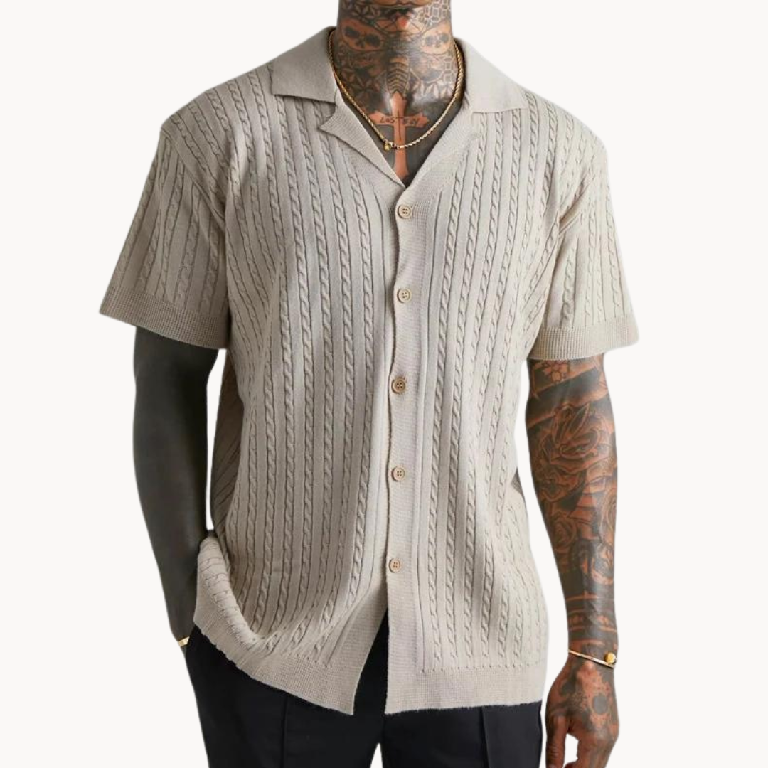 Knitted Polo - Sweater