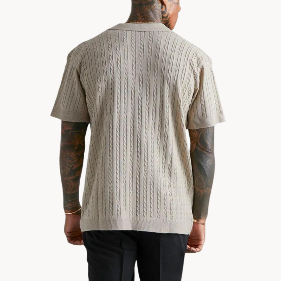 Knitted Polo - Sweater