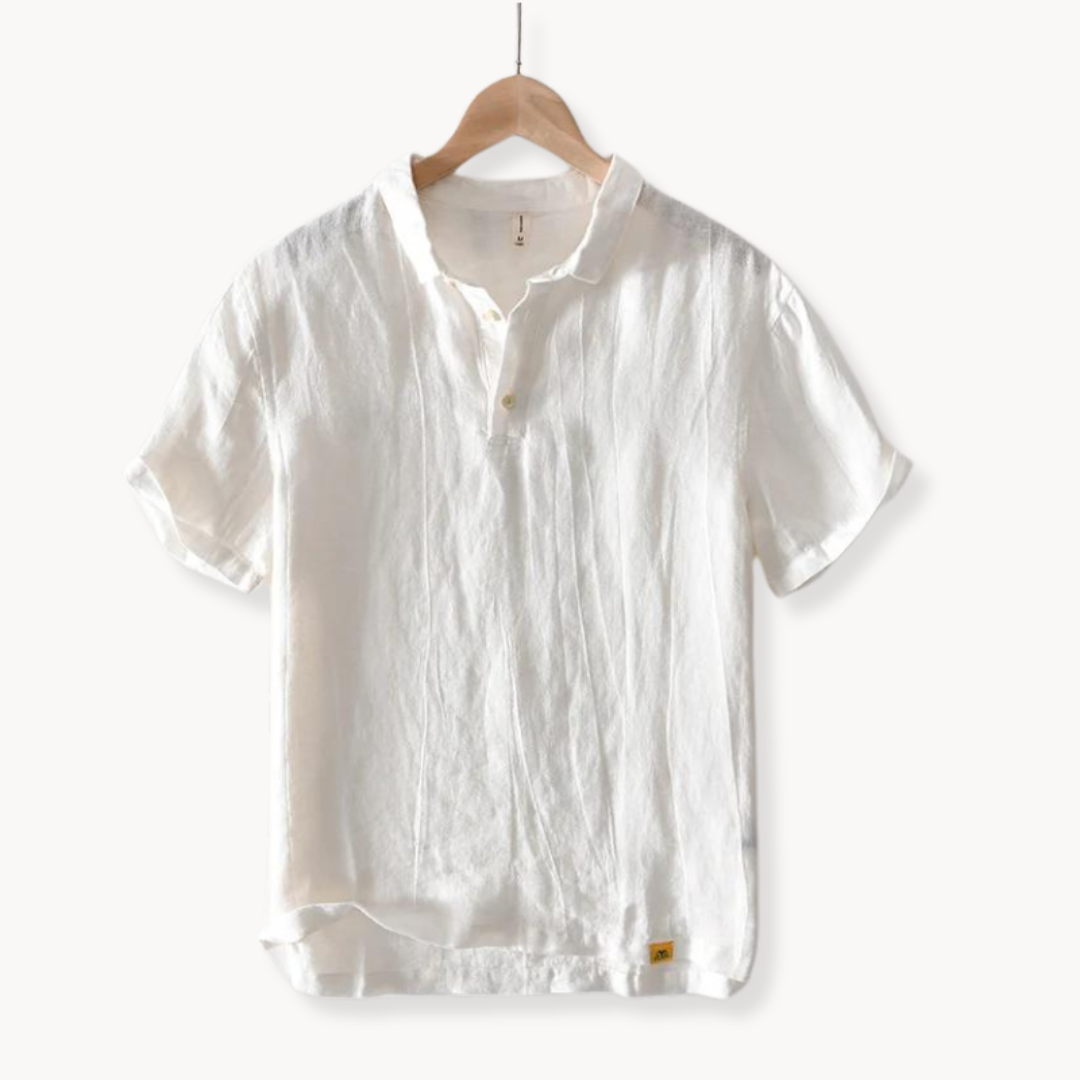 Panama Weave Linen - Top