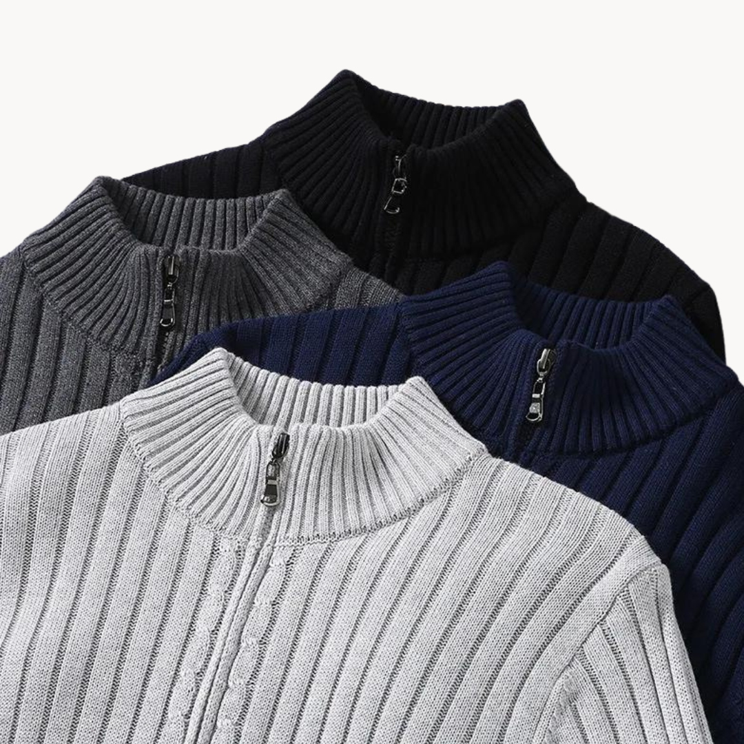 Full Zip Knit - Cardigan