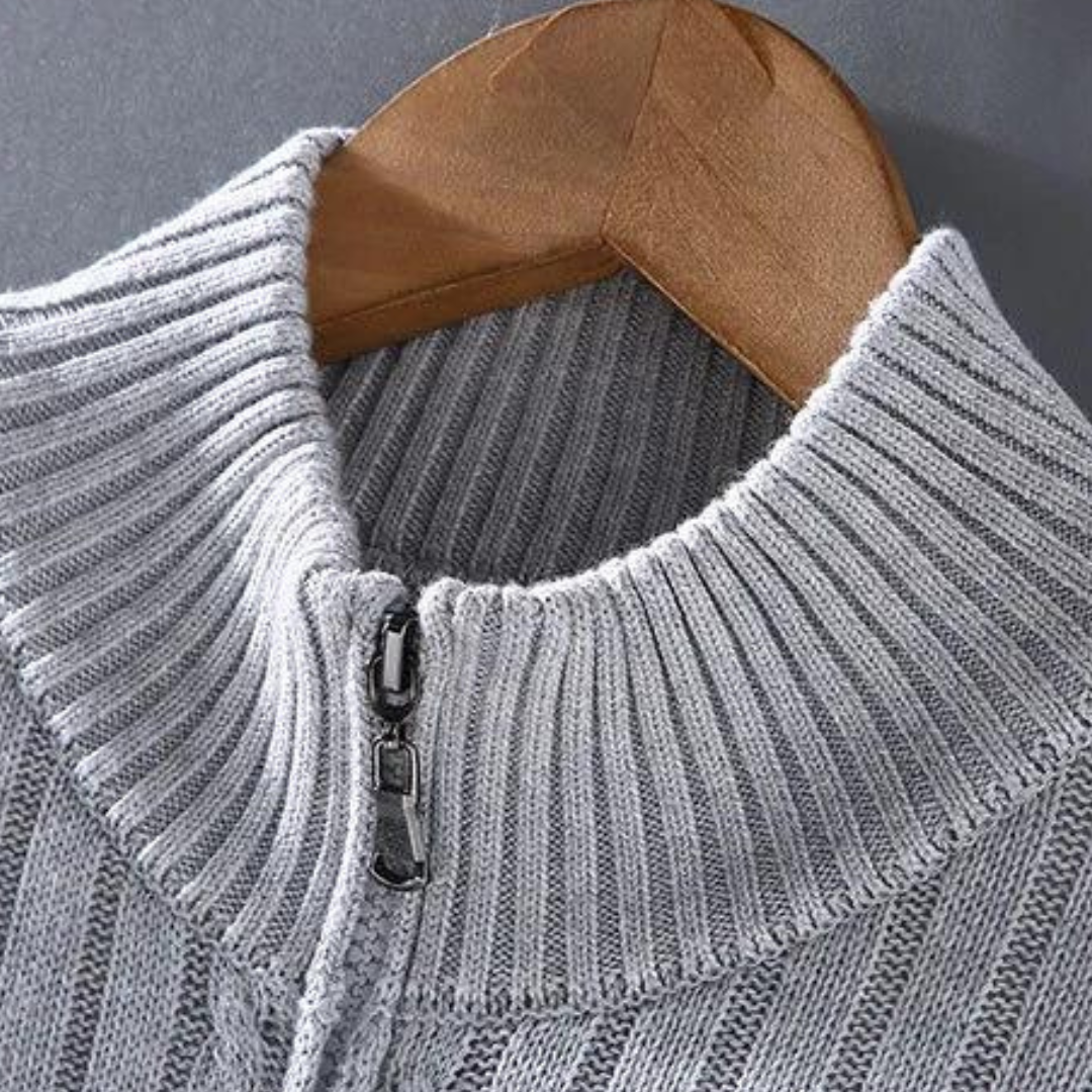 Full Zip Knit - Cardigan