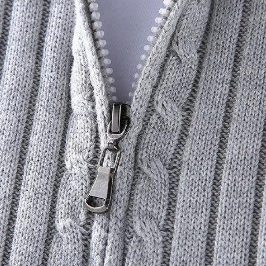 Full Zip Knit - Cardigan