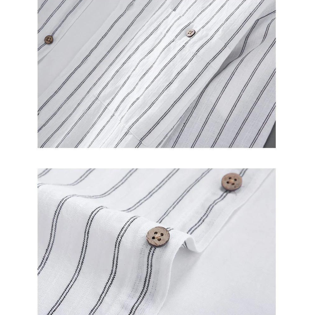Linen Cotton Button-Down - Shirt