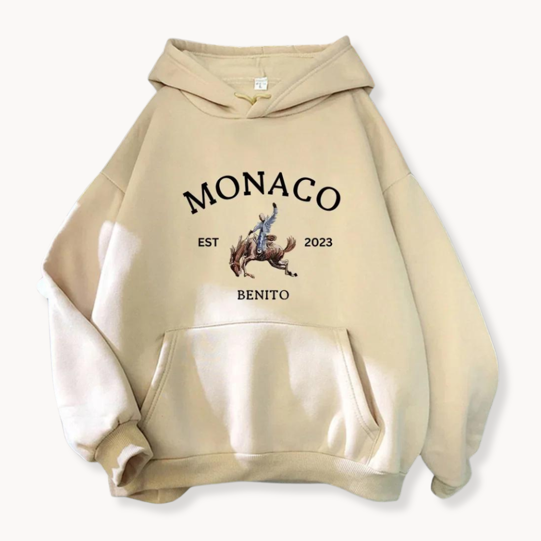 Monaco Relaxed Fit Pullover - Hoodie