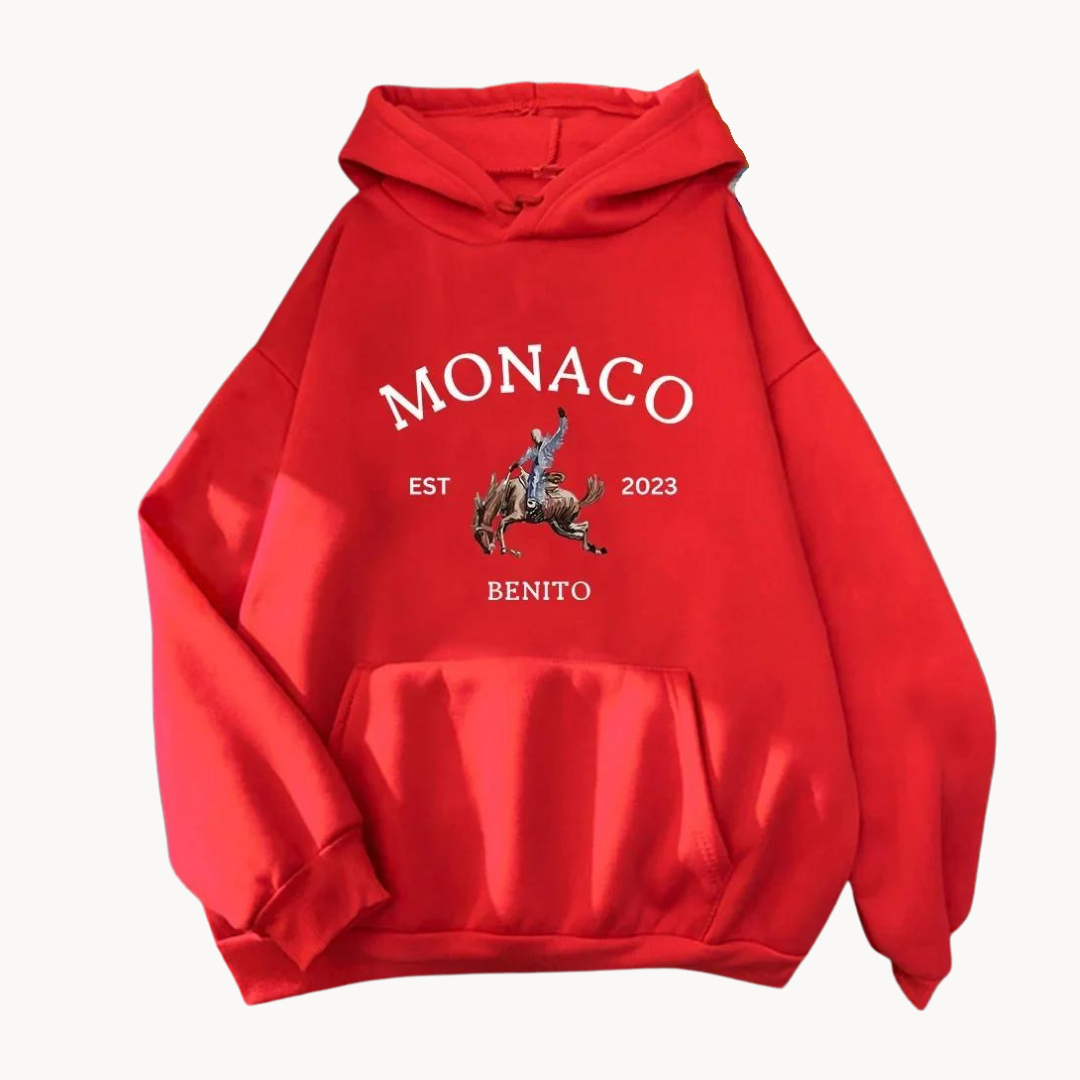 Monaco Relaxed Fit Pullover - Hoodie