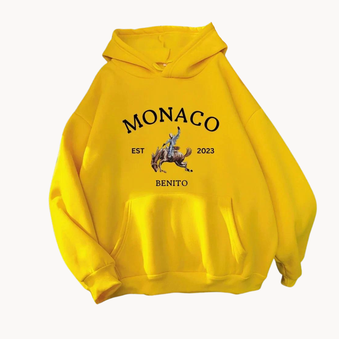 Monaco Relaxed Fit Pullover - Hoodie