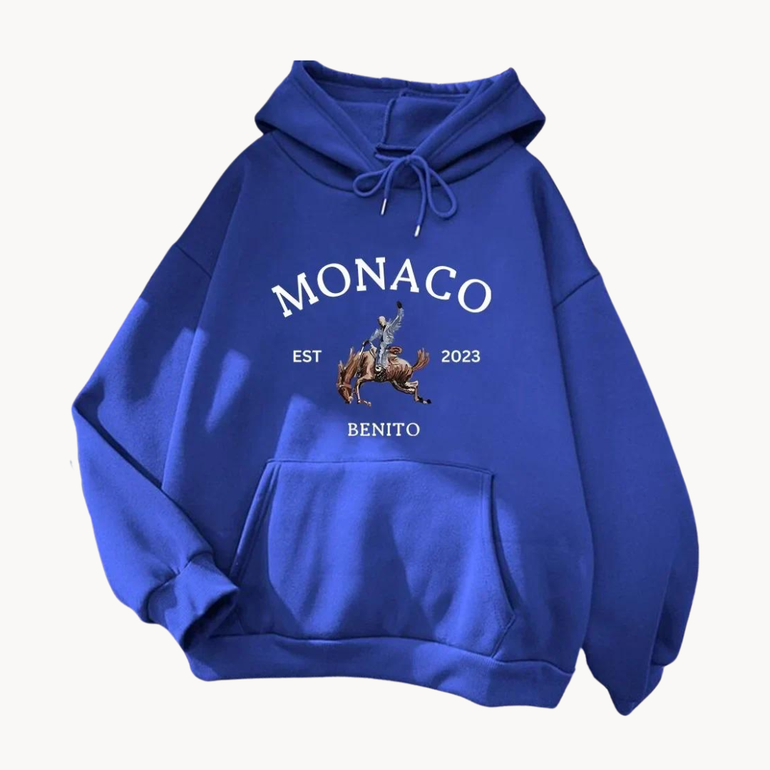 Monaco Relaxed Fit Pullover - Hoodie