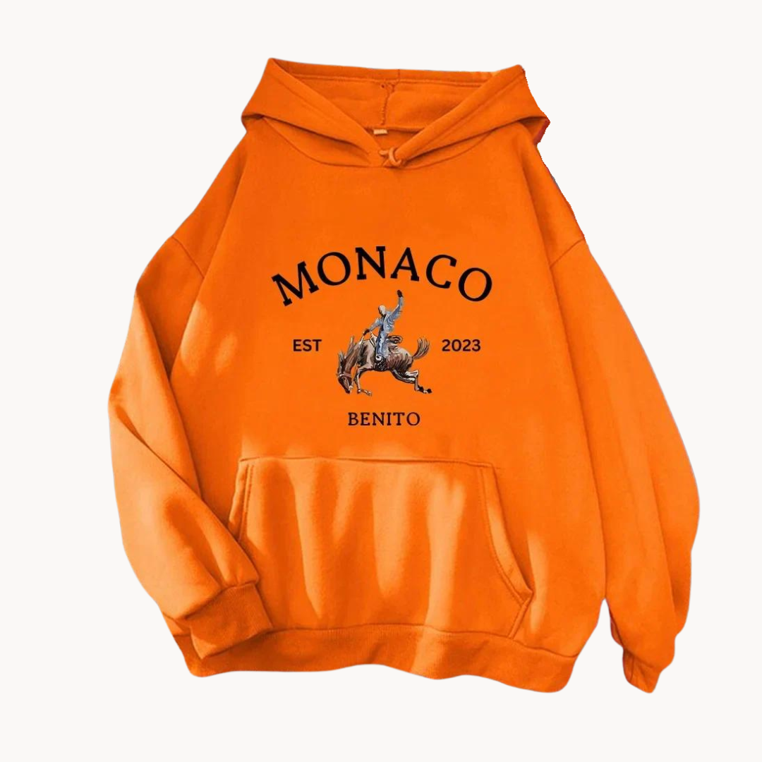 Monaco Relaxed Fit Pullover - Hoodie