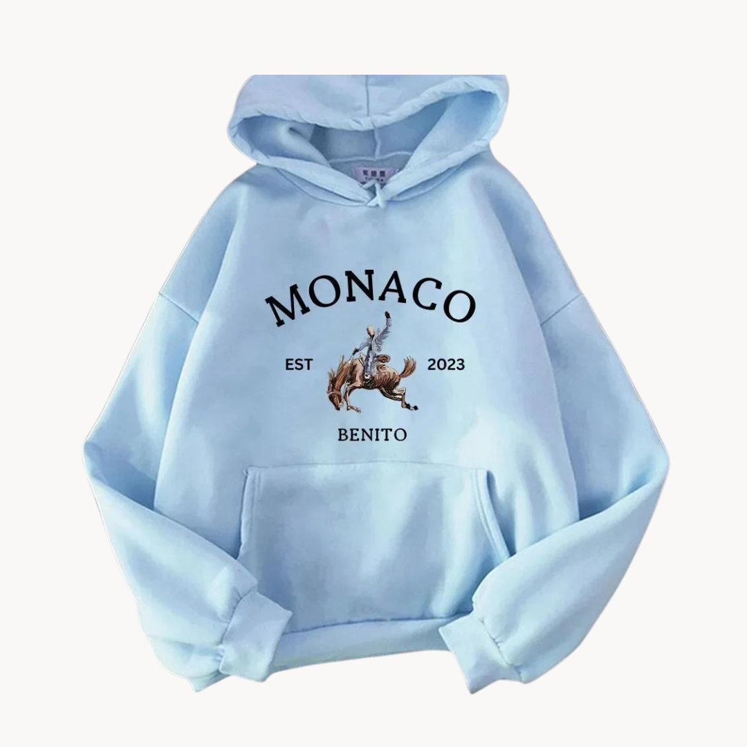 Monaco Relaxed Fit Pullover - Hoodie