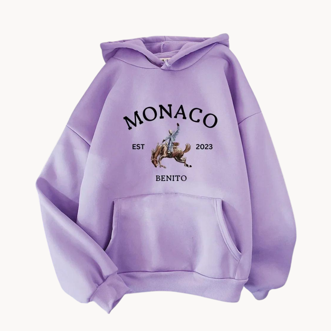 Monaco Relaxed Fit Pullover - Hoodie