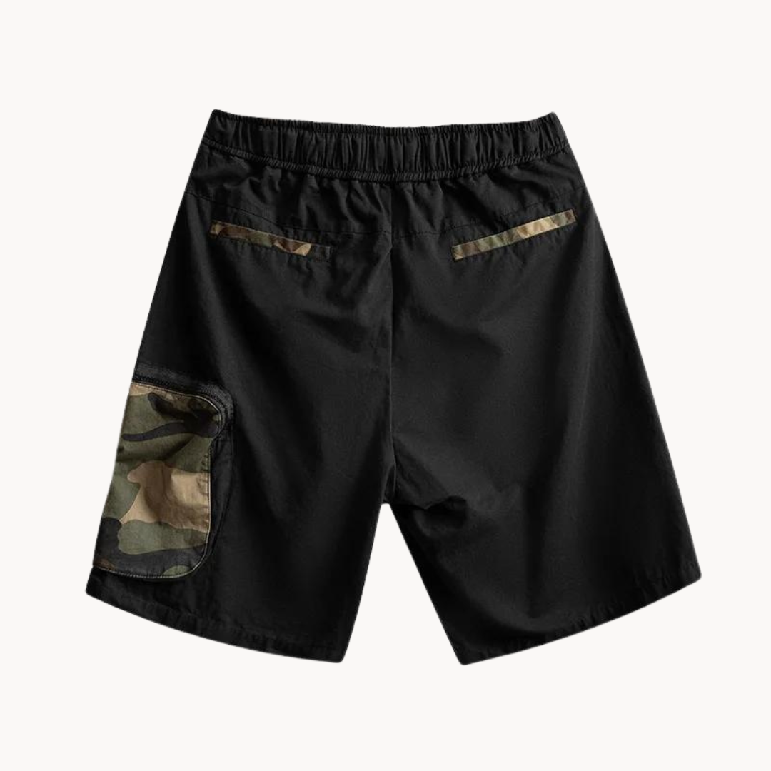 Camo Print Relaxed Fit - Shorts