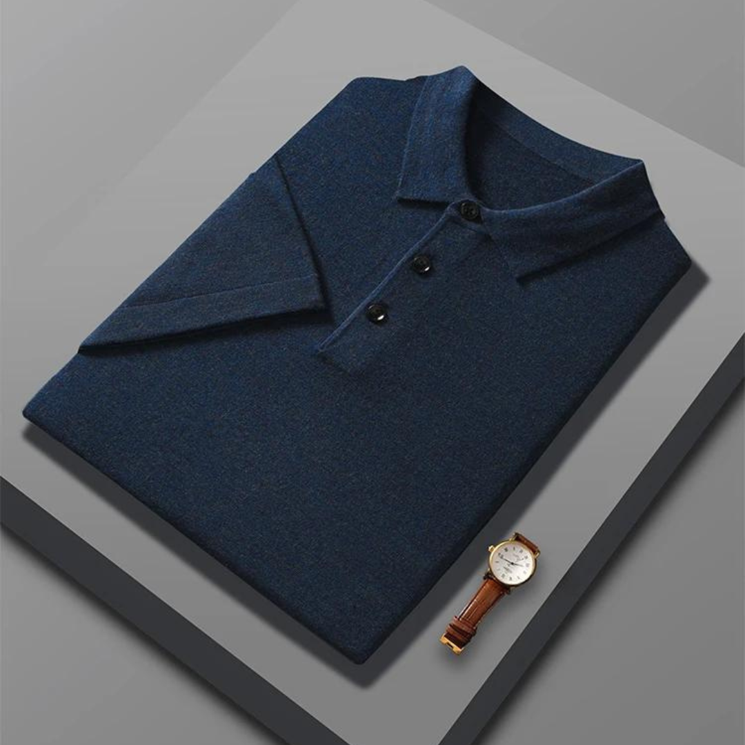 Tailored Wool Button-Down - Shirt