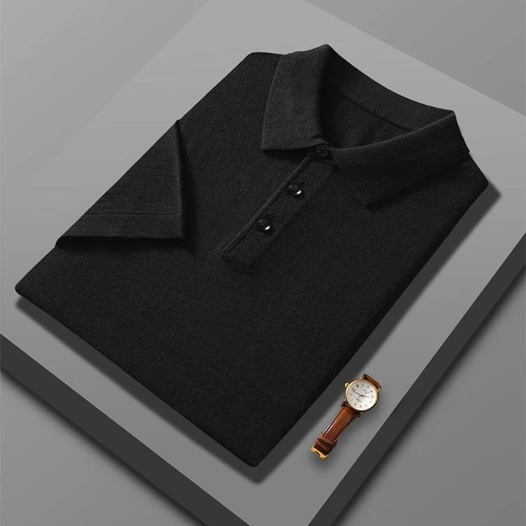 Tailored Wool Button-Down - Shirt