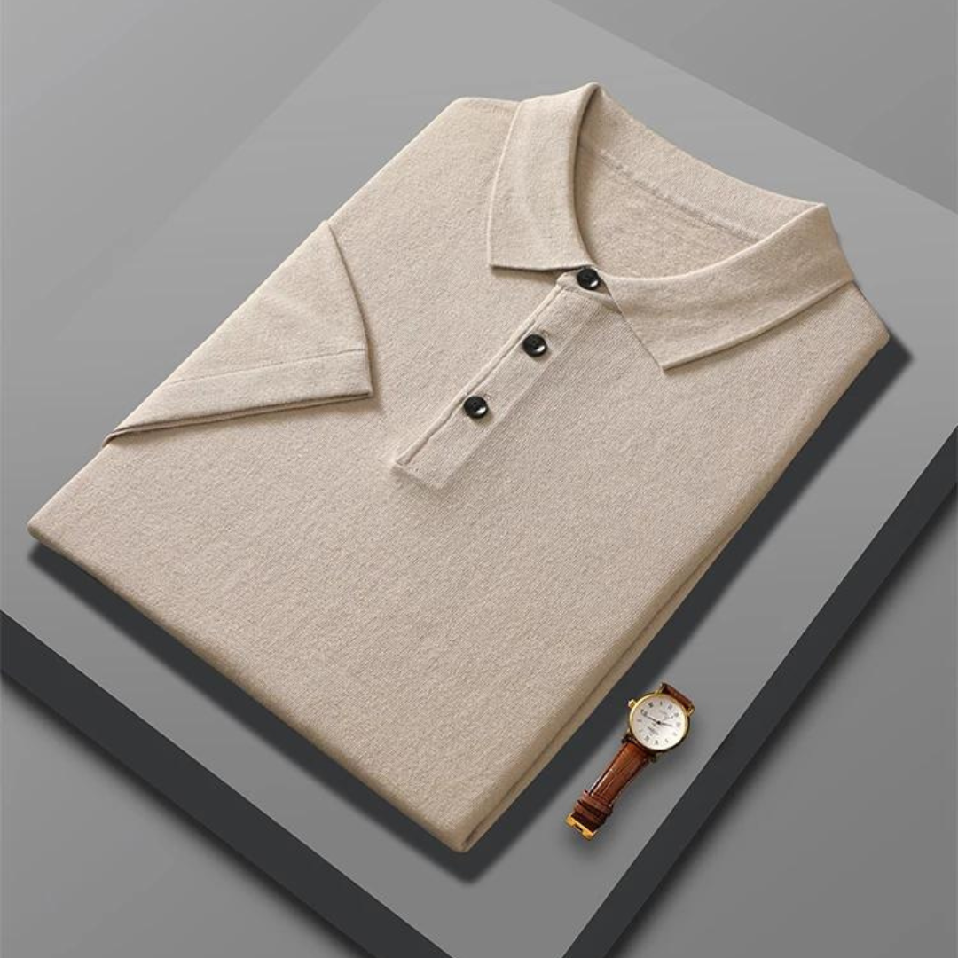 Tailored Wool Button-Down - Shirt