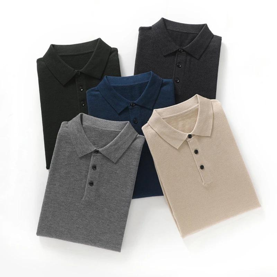 Tailored Wool Button-Down - Shirt