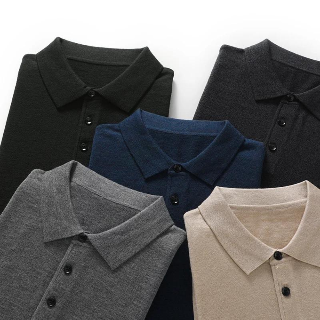 Tailored Wool Button-Down - Shirt