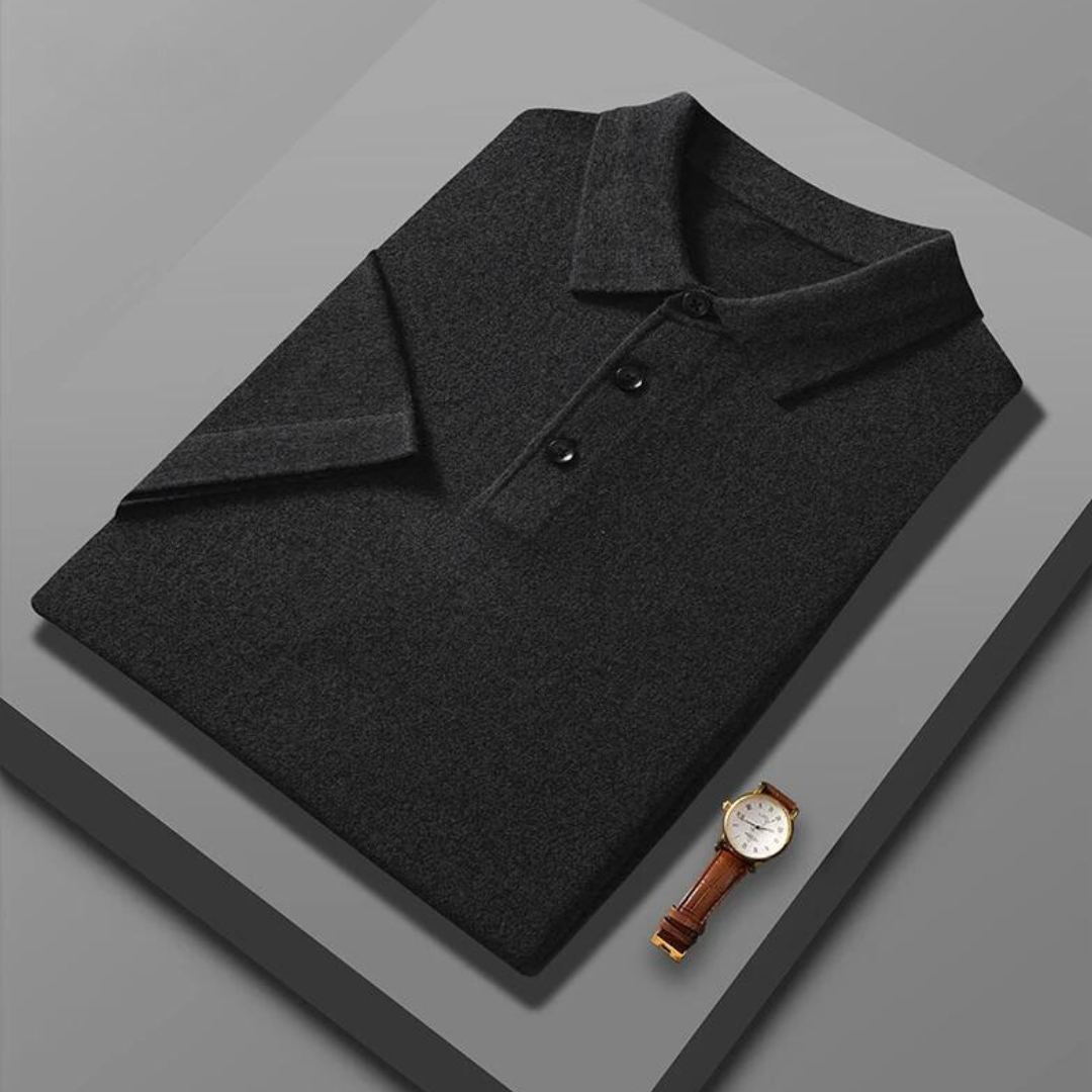 Tailored Wool Button-Down - Shirt