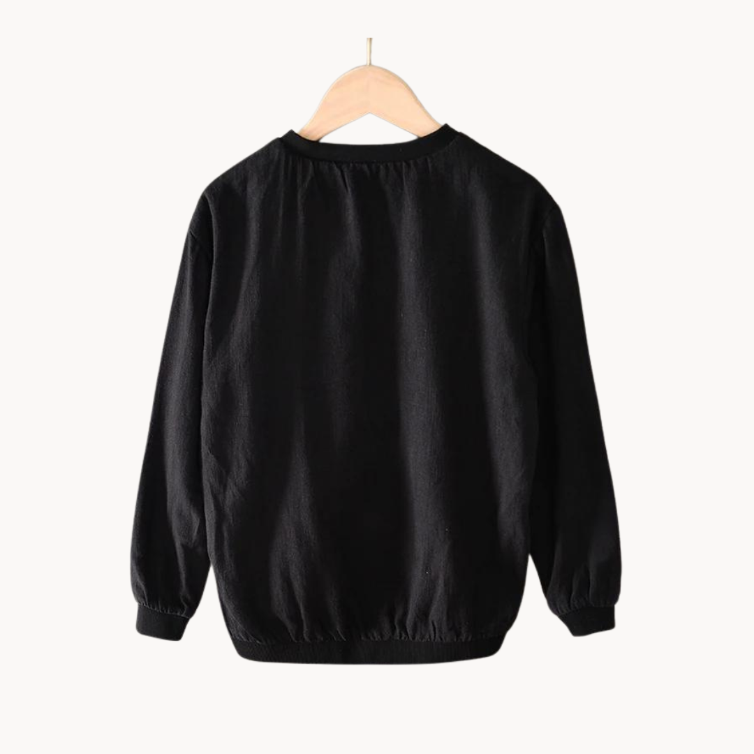Linen-Blend Bomber - Bomber Jacket