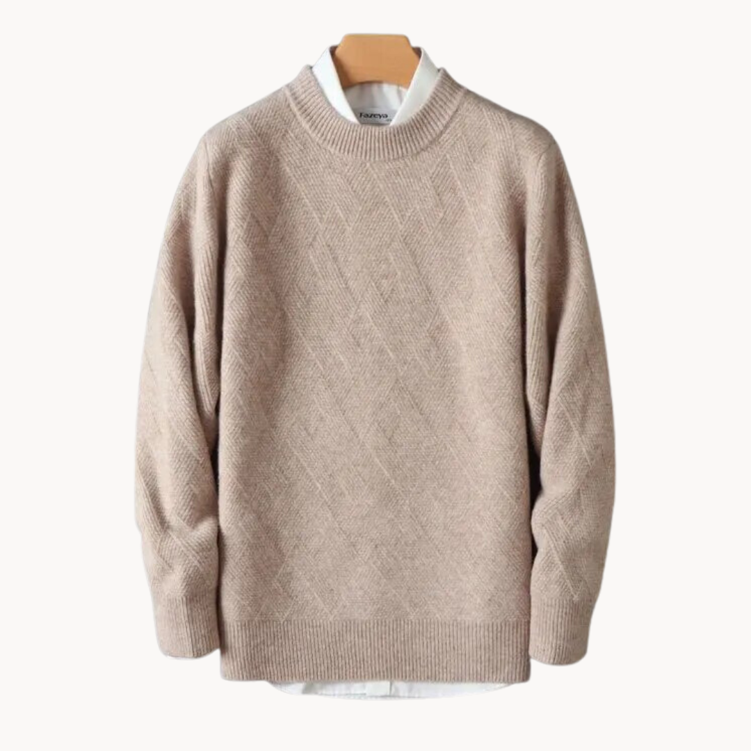 Jacquard Knit - Sweater