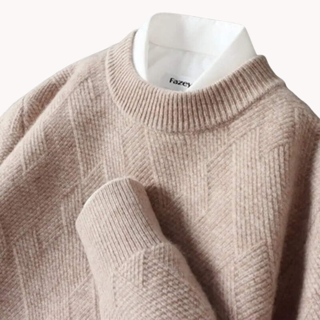 Jacquard Knit - Sweater