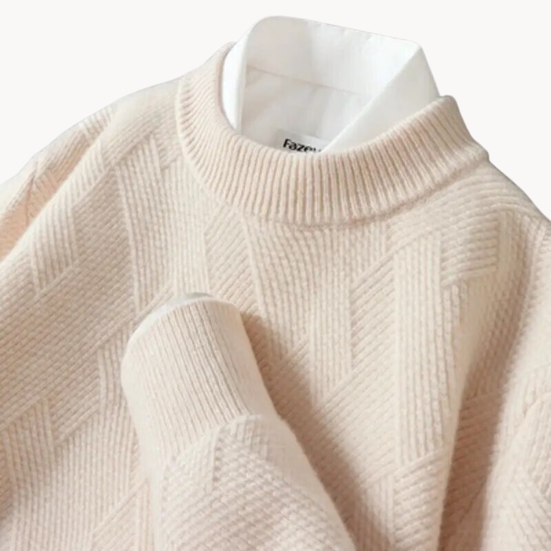 Jacquard Knit - Sweater