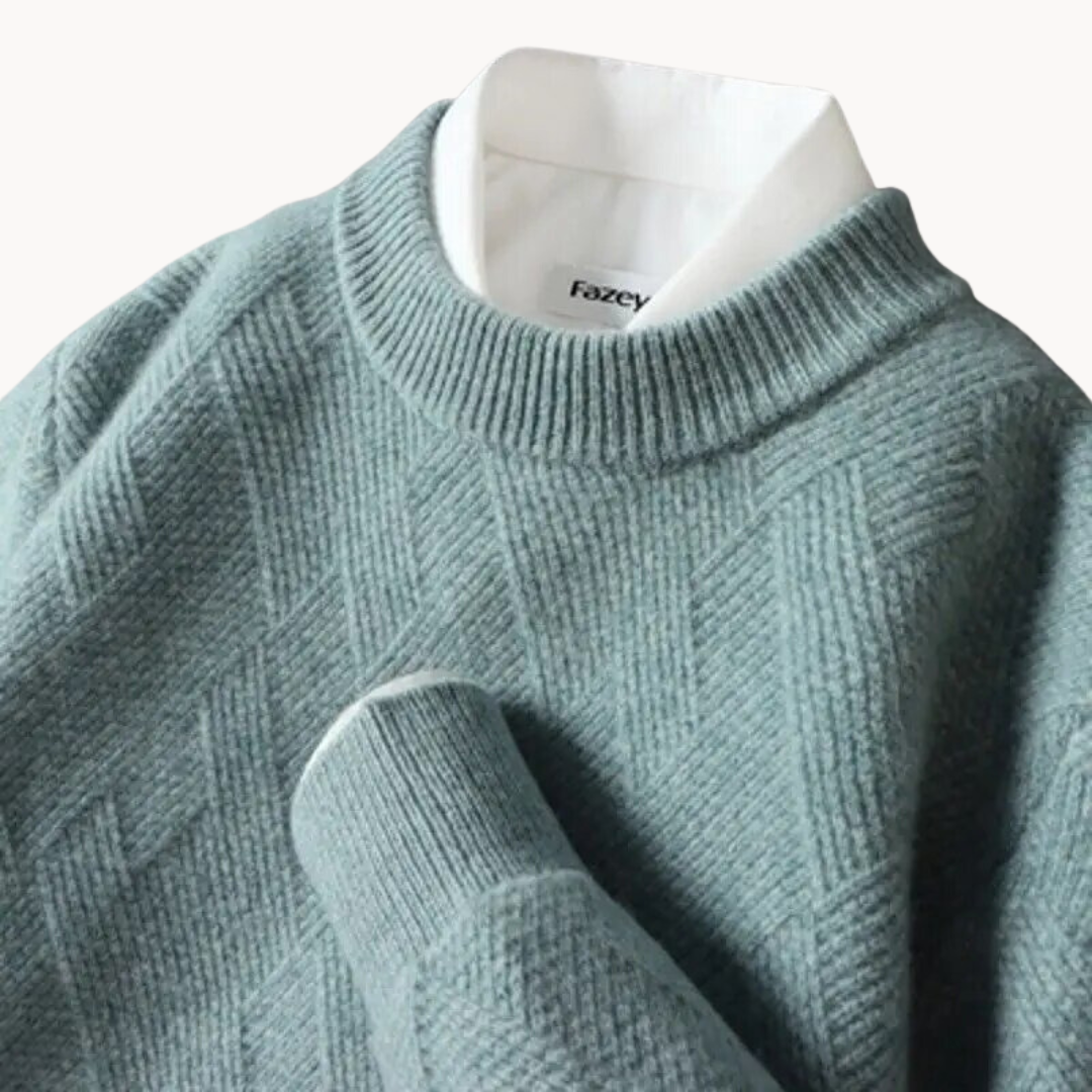 Jacquard Knit - Sweater