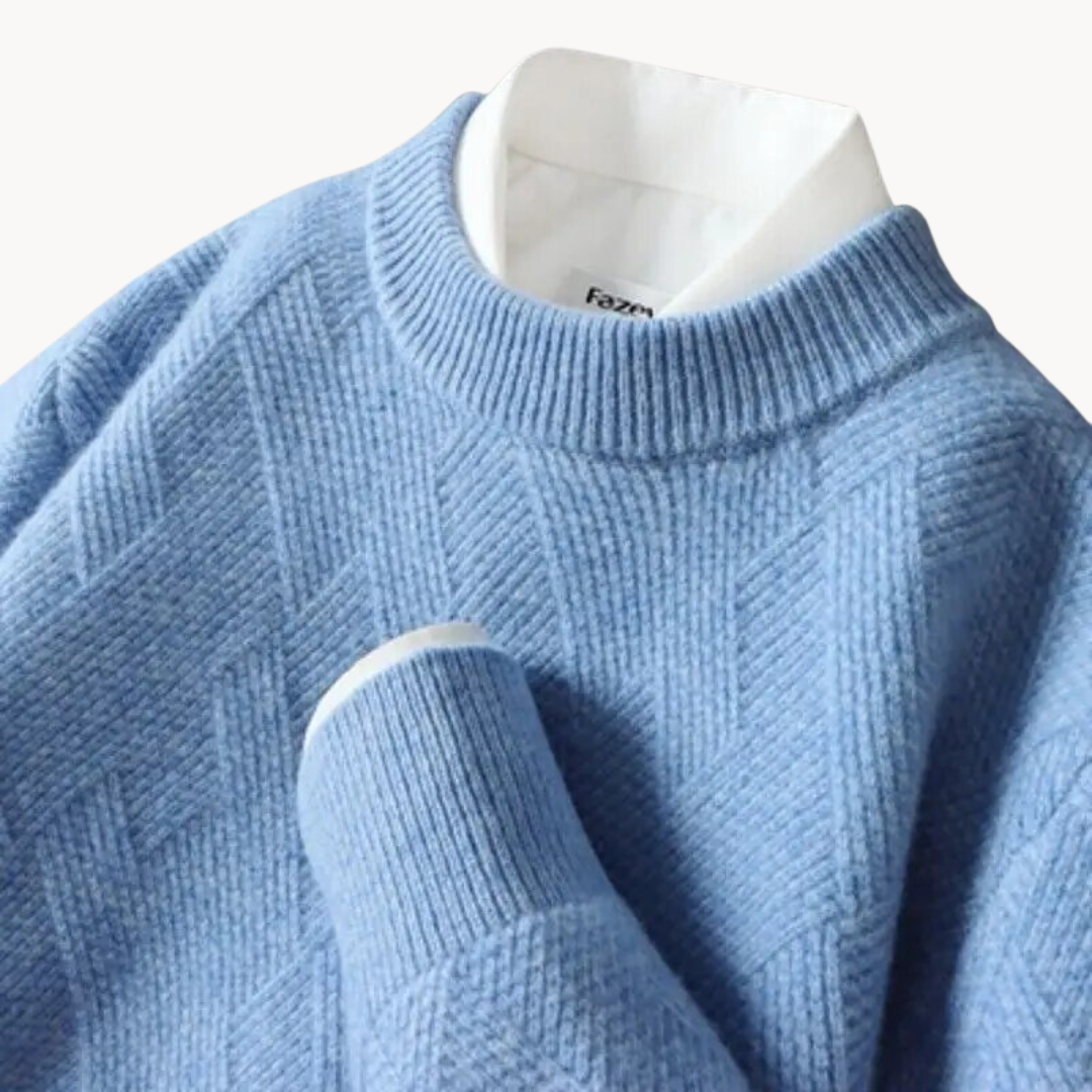 Jacquard Knit - Sweater