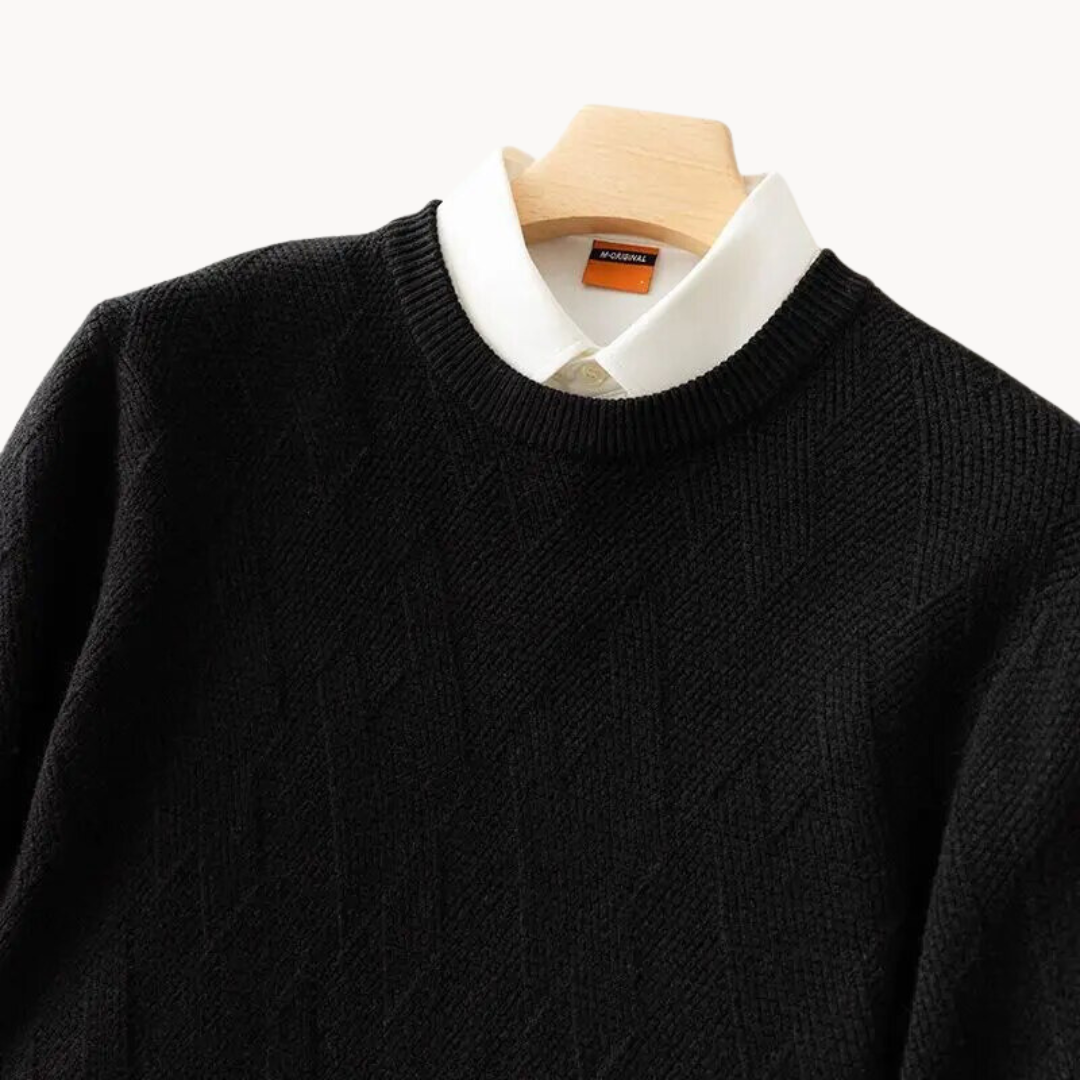 Jacquard Knit - Sweater
