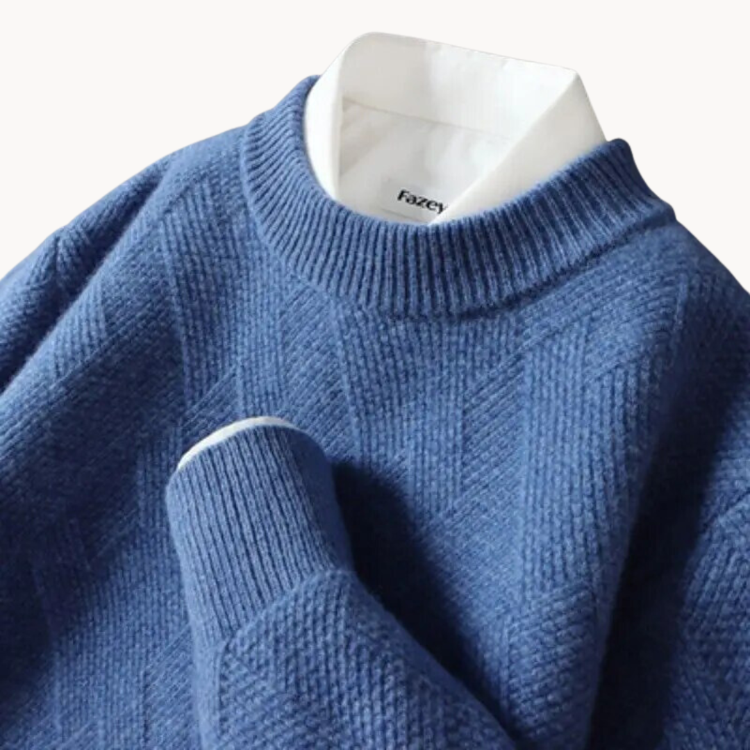 Jacquard Knit - Sweater