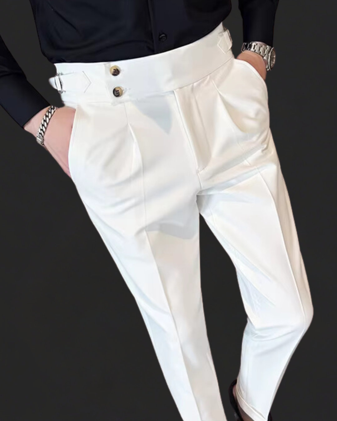 Olivier Adjustable Waist - Trousers