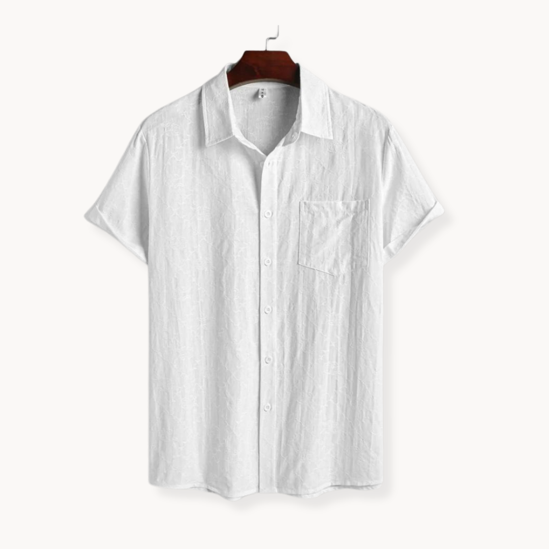 Cotton Jacquard - Polo Shirt