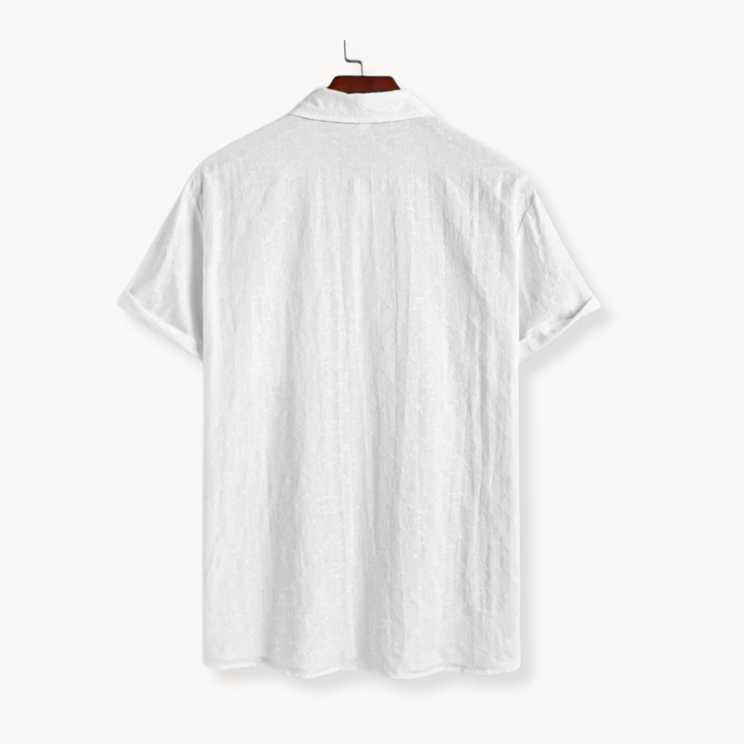 Cotton Jacquard - Polo Shirt