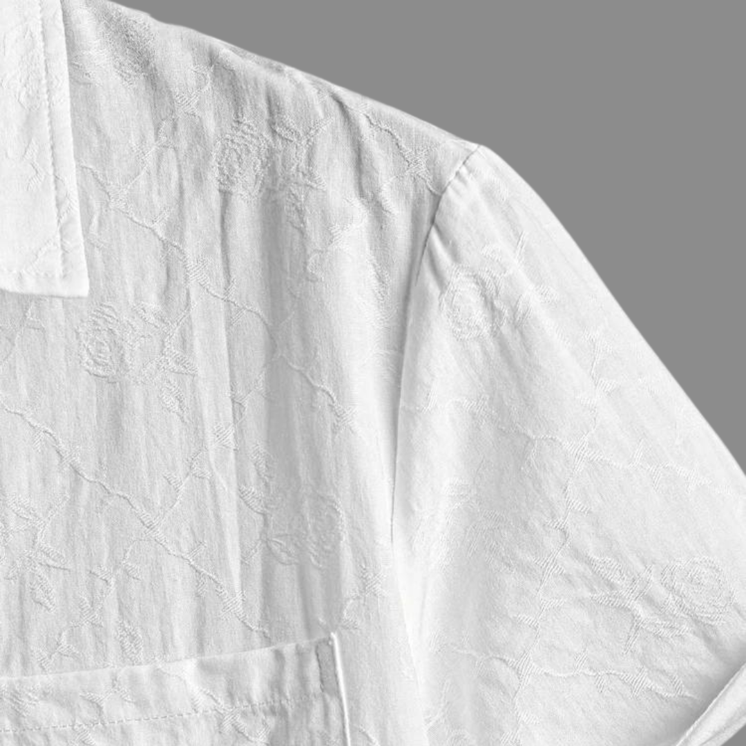 Cotton Jacquard - Polo Shirt