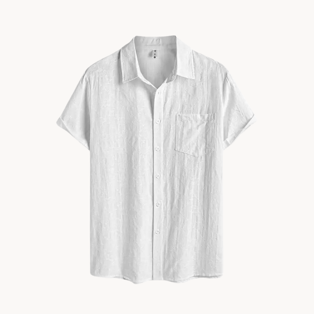 Cotton Jacquard - Polo Shirt