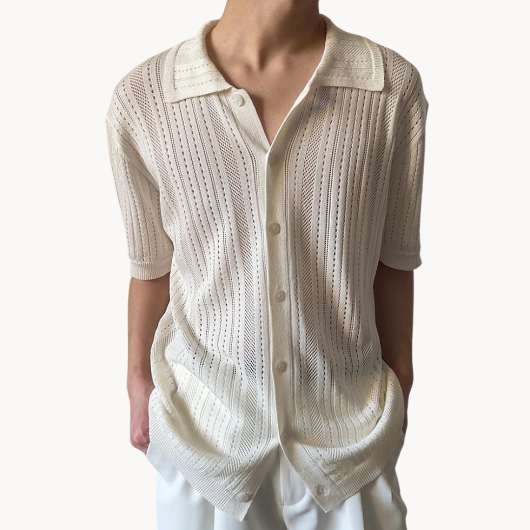 Openwork Crochet - Shirt