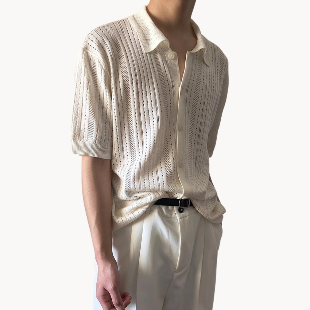 Openwork Crochet - Shirt